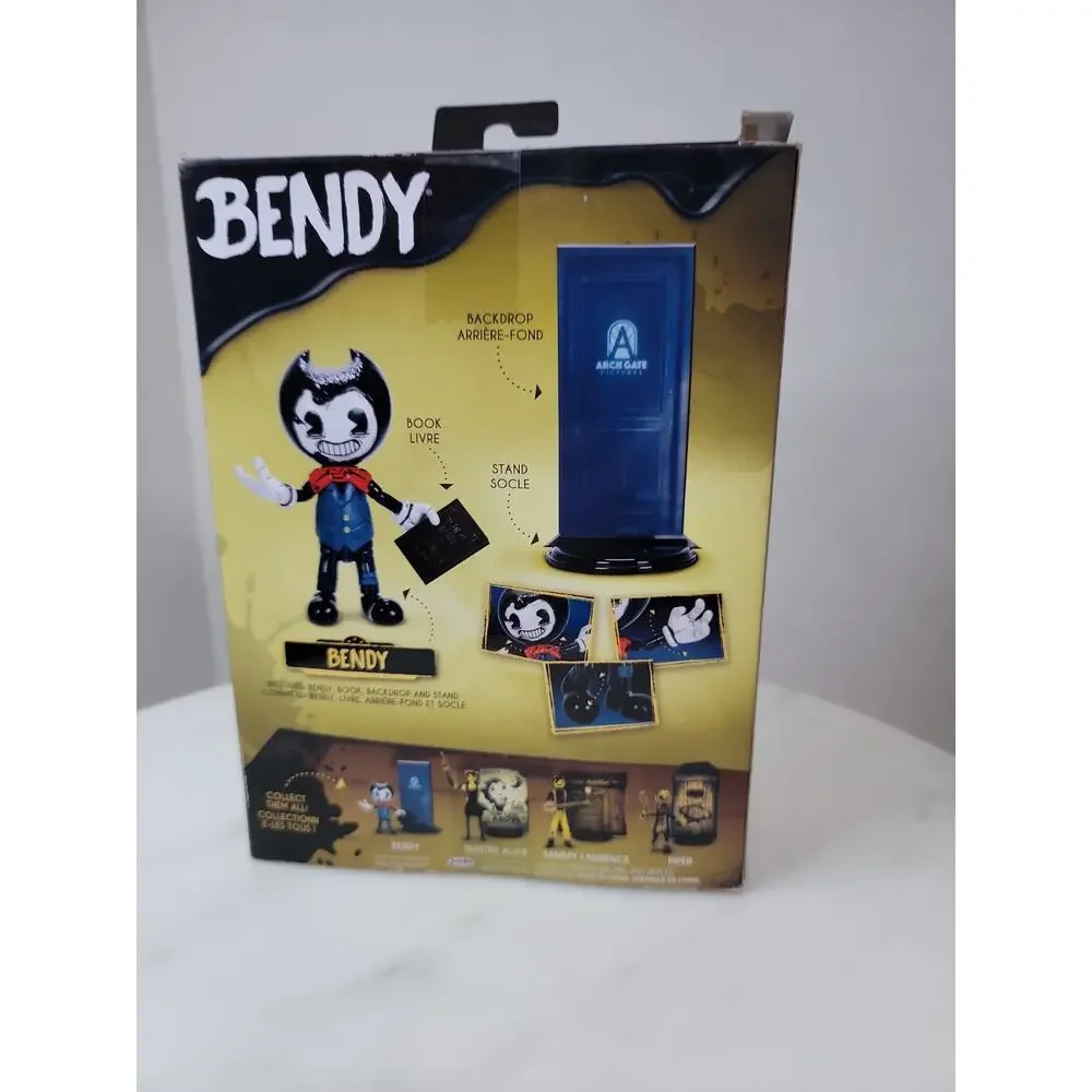 Jakks Pacific Bendy & The Ink Machine 5” Action Figure with Book